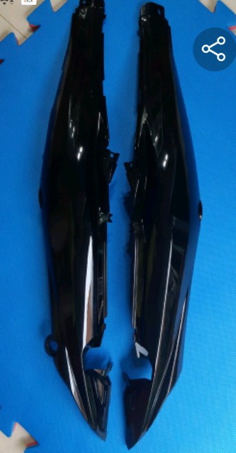 Ốp sườn Jupiter MX đen Yamaha