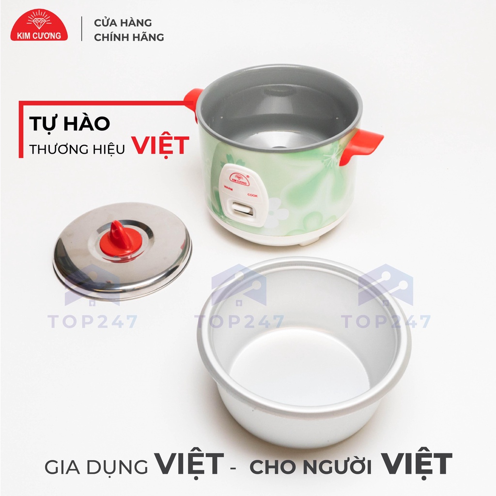 Nồi Cơm Điện Kim Cương 1.2 Lít - Nắp Rời [Bảo Hành Chính Hãng 12 Tháng]