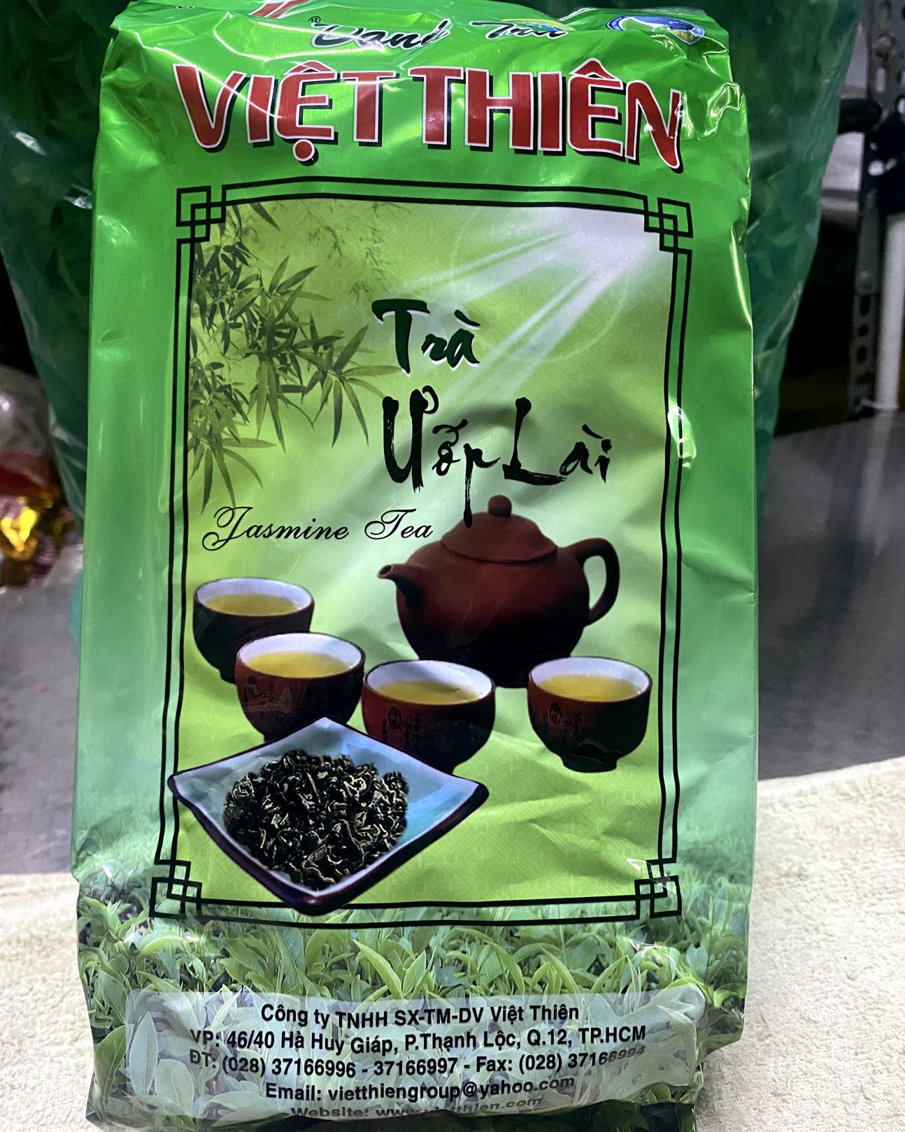 Trà Ướp Lài-Sâm Dứa Việt Thiên 400gram