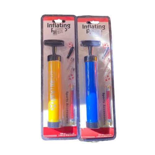 Ống bơm tay mini đa năng 1 vòi, 2 đầu kim & ống nối đa năng