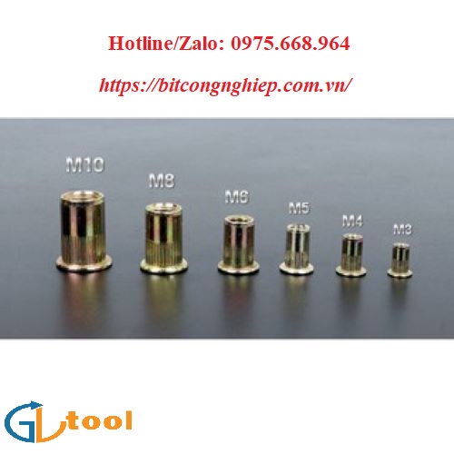 Đai ốc tán rút m3/ecu rút m3 - gói 100pcs