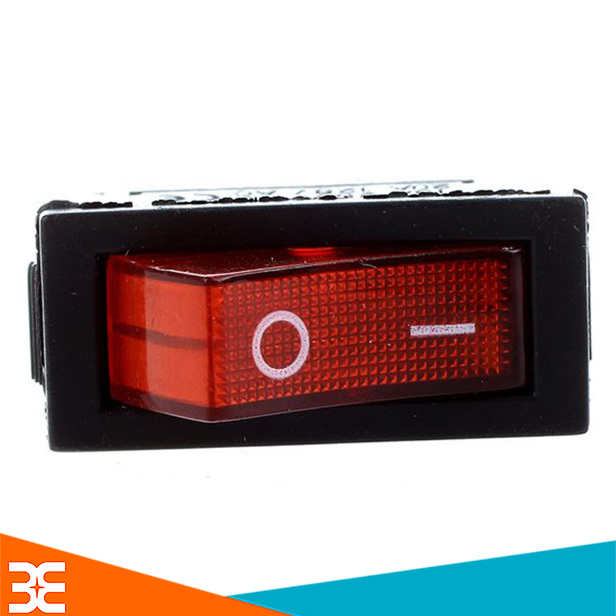 Bộ 5 Công tắc cho ổ điện KCD3-101 15A/250V ( Có đèn )