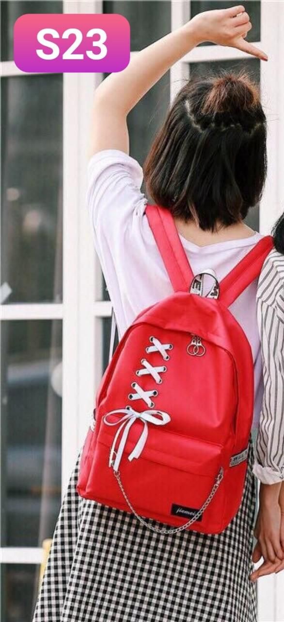 balo thắt nơ phối dây xích S23