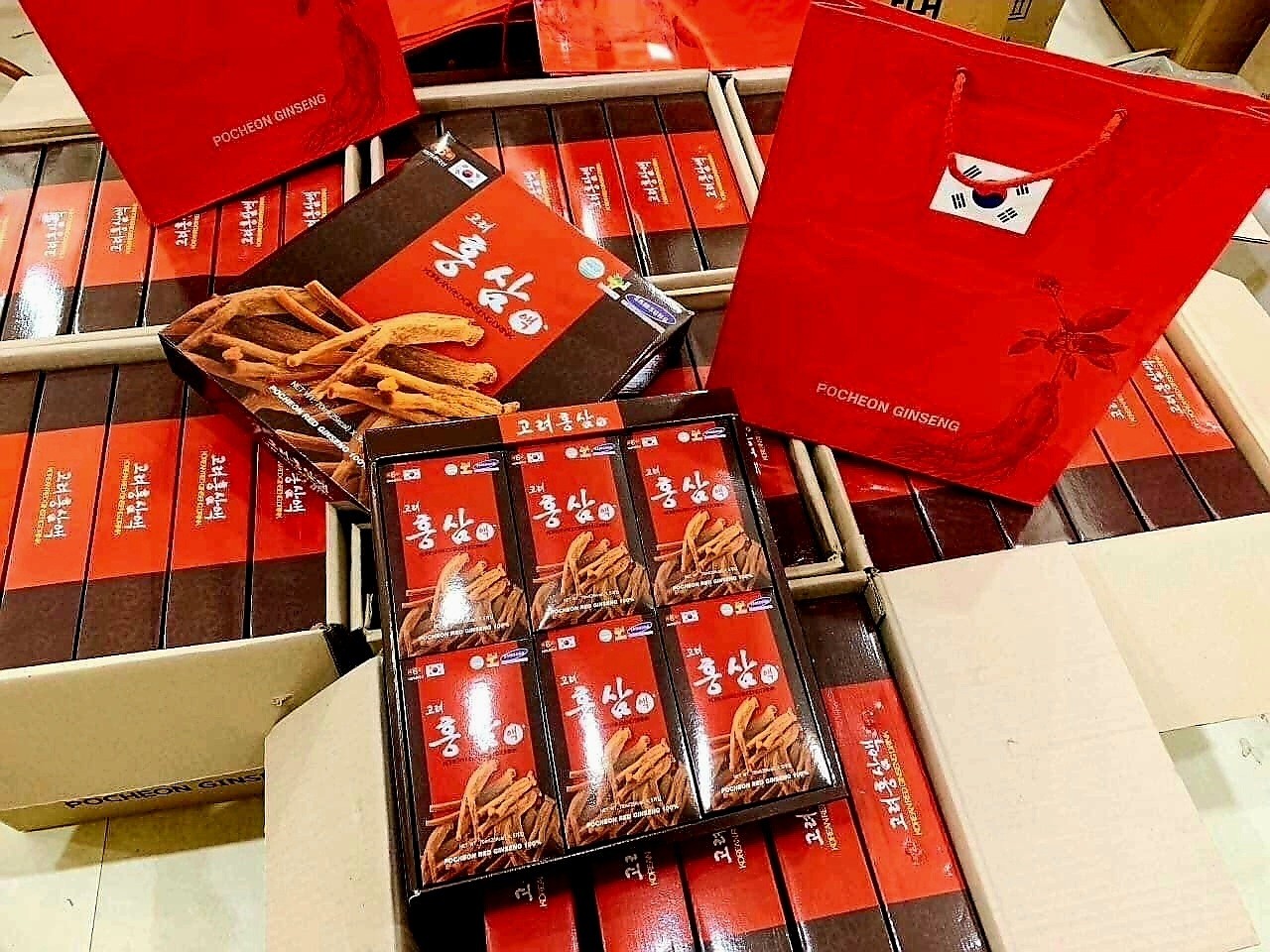 Nước hồng sâm POCHEON