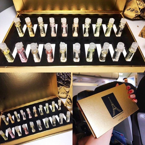 [HCM]Nước Hoa Thử Mùi Kiểu Pháp Xịn Hộp Vàng 20 Chai