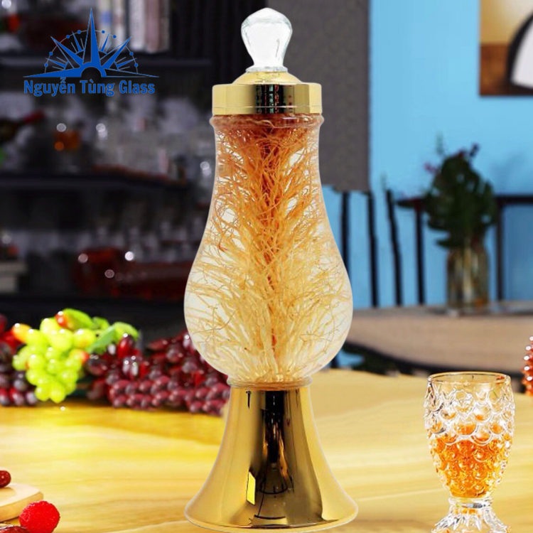 BÌNH NGÂM THỦY TINH SÂM PHÚ HÒA 2,25 LÍT KHÔNG VAN