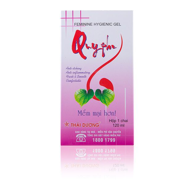 Dung dịch vệ sinh Quý Phi đỏ chai 120ml