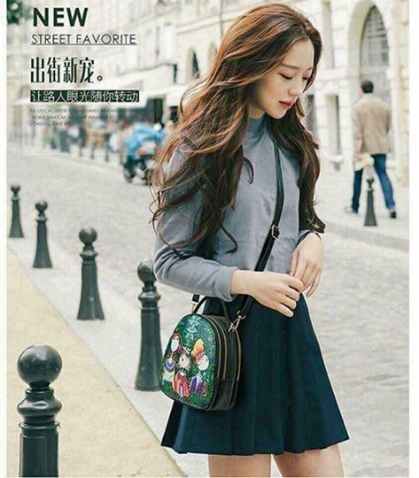 Balo mini cô gái rừng xanh siêu xinh