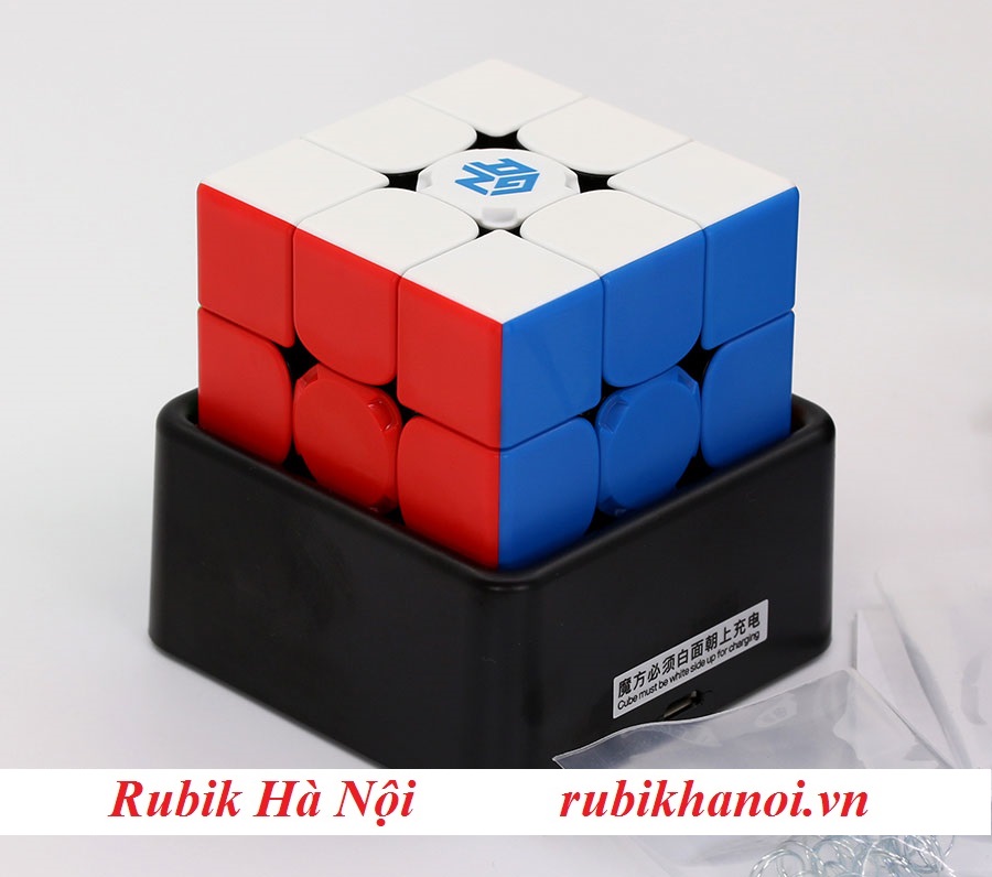 Rubik 3x3 Gan 356 I2 Cao Cấp. Có Nam Châm. Kết Nối Bluetooth. Song Đấu Online