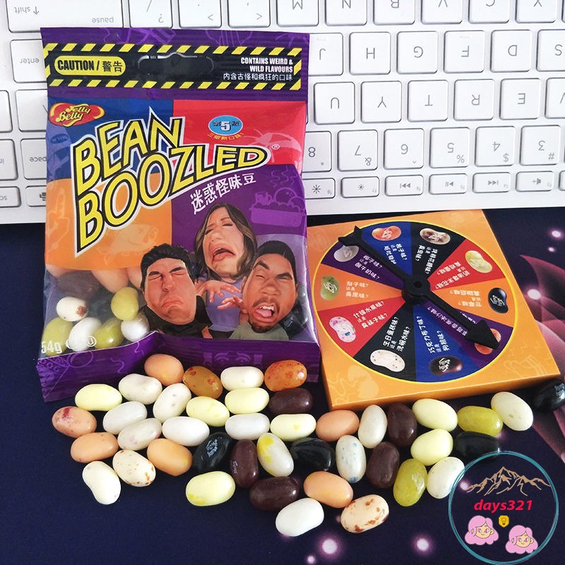 Kẹo Thối Hộp 100g Bàn Xoay Bean Boozled Harri Potter kẹo thúi đình đám mùa 5
