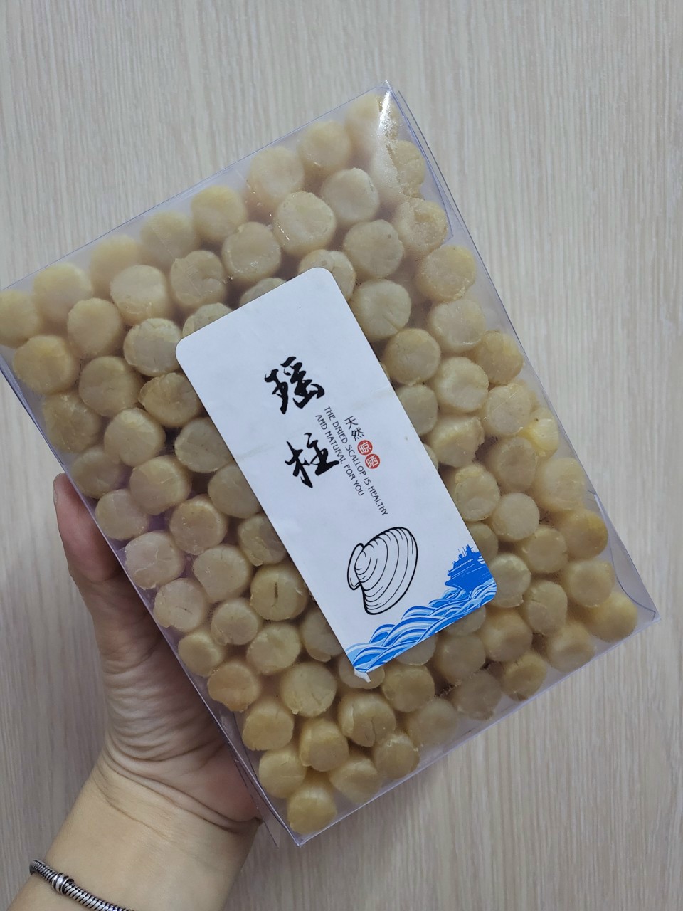 Cồi sò điệp Nhật khô size mini 500gr [Shop kelly ye]