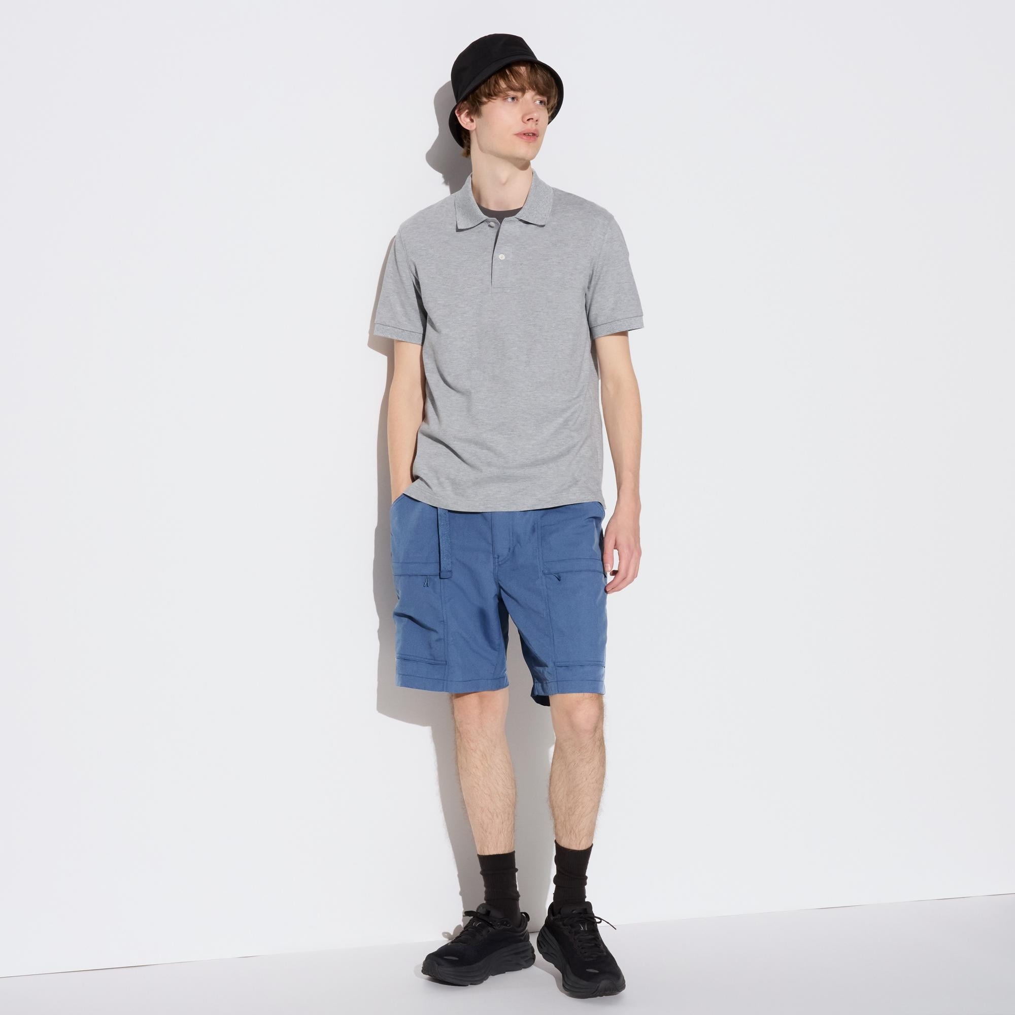 Quần short gió thể thao nam - quần gear short - tag nhật