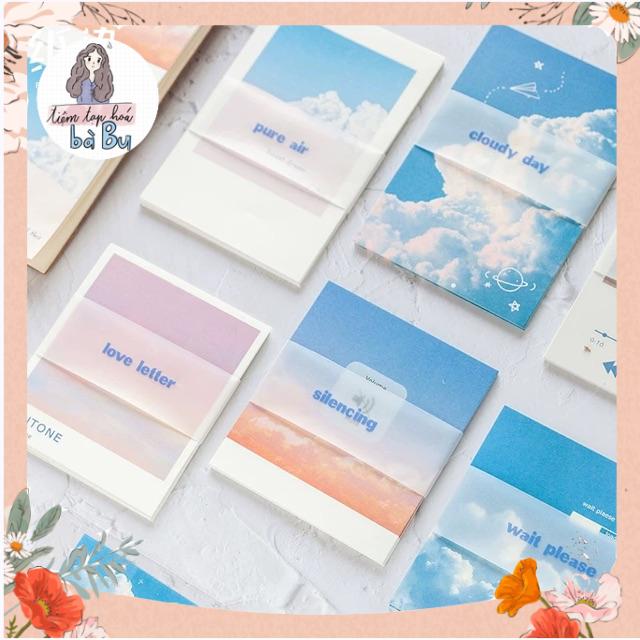 Giấy Nền Trang Trí Chủ Đề Bầu Trời Xanh