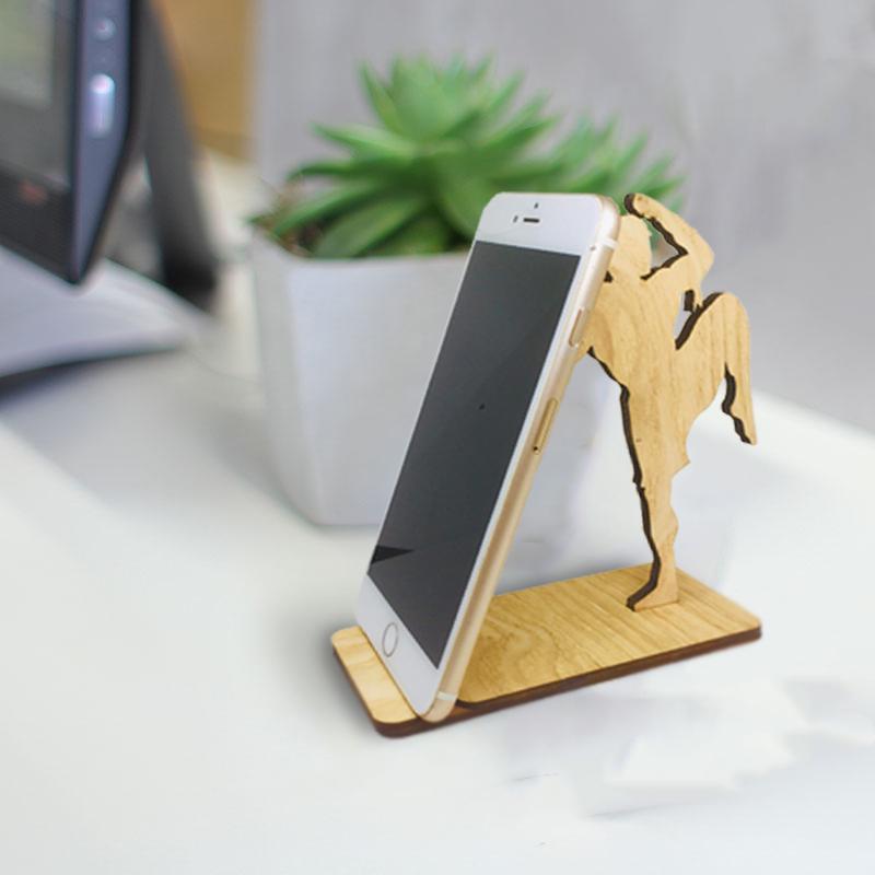 Kệ điện thoại gỗ để bàn