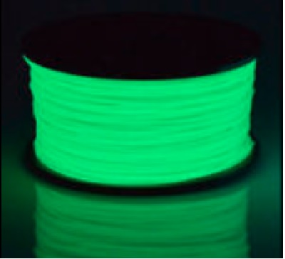 Nhựa in 3d PLA dạ quang - Luminous pla filament