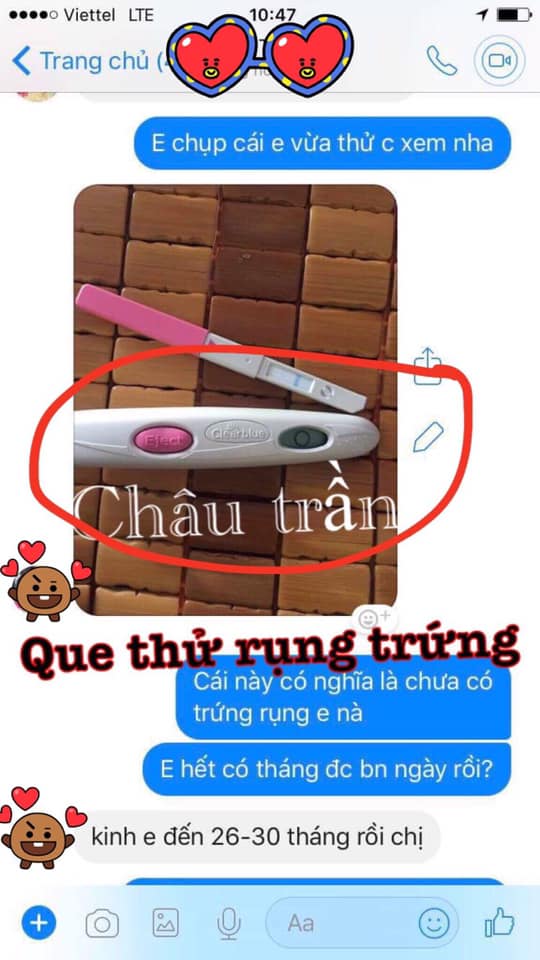 Que thử rụng trứng Clearblue ovulation test 2 most 10 test