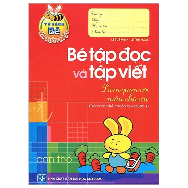 Fahasa - tủ sách cho bé vào lớp 1 - bé tập đọc và tập viết