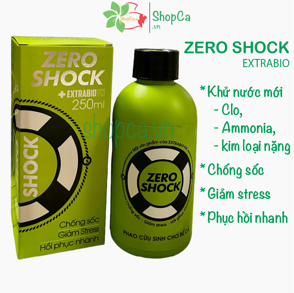 ZERO SHOCK của Extrabio giúp CHỐNG SỐC, GIẢM STRESS