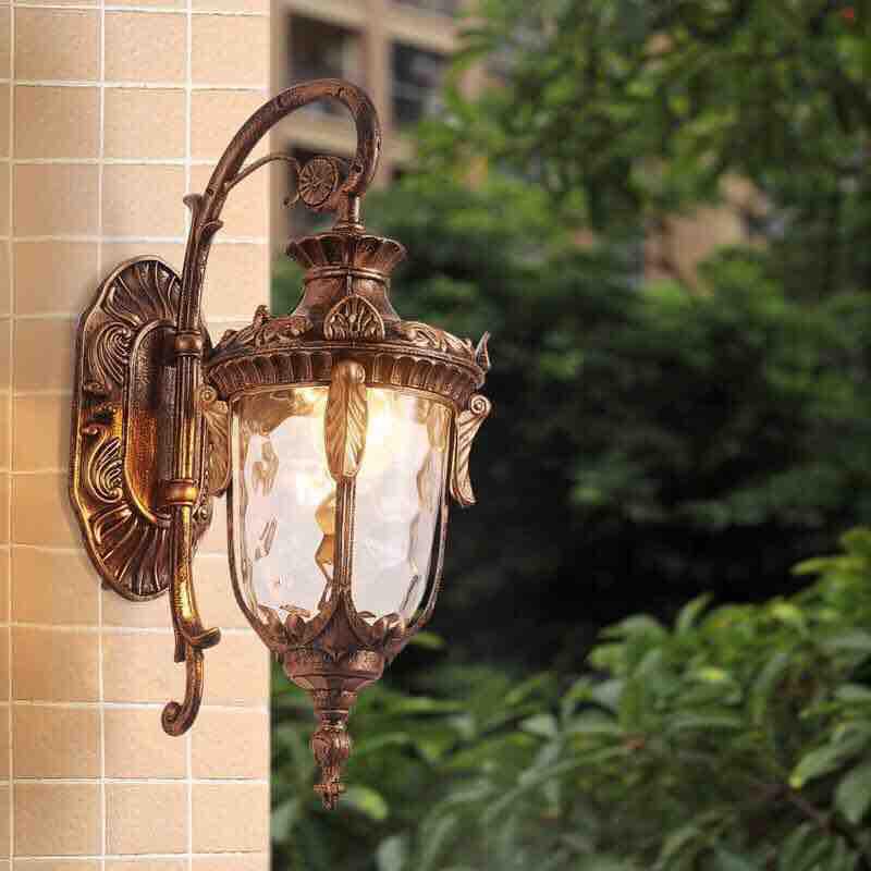 ĐÈN GẮN TƯỜNG CỘT CỔNG NGOÀI TRỜI.