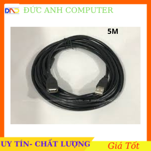 Dây cáp USB nối dài 1m5/ 3m (đen) Dây usb nối dài 1.5m/ 3m- hàng chất lượng - full box
