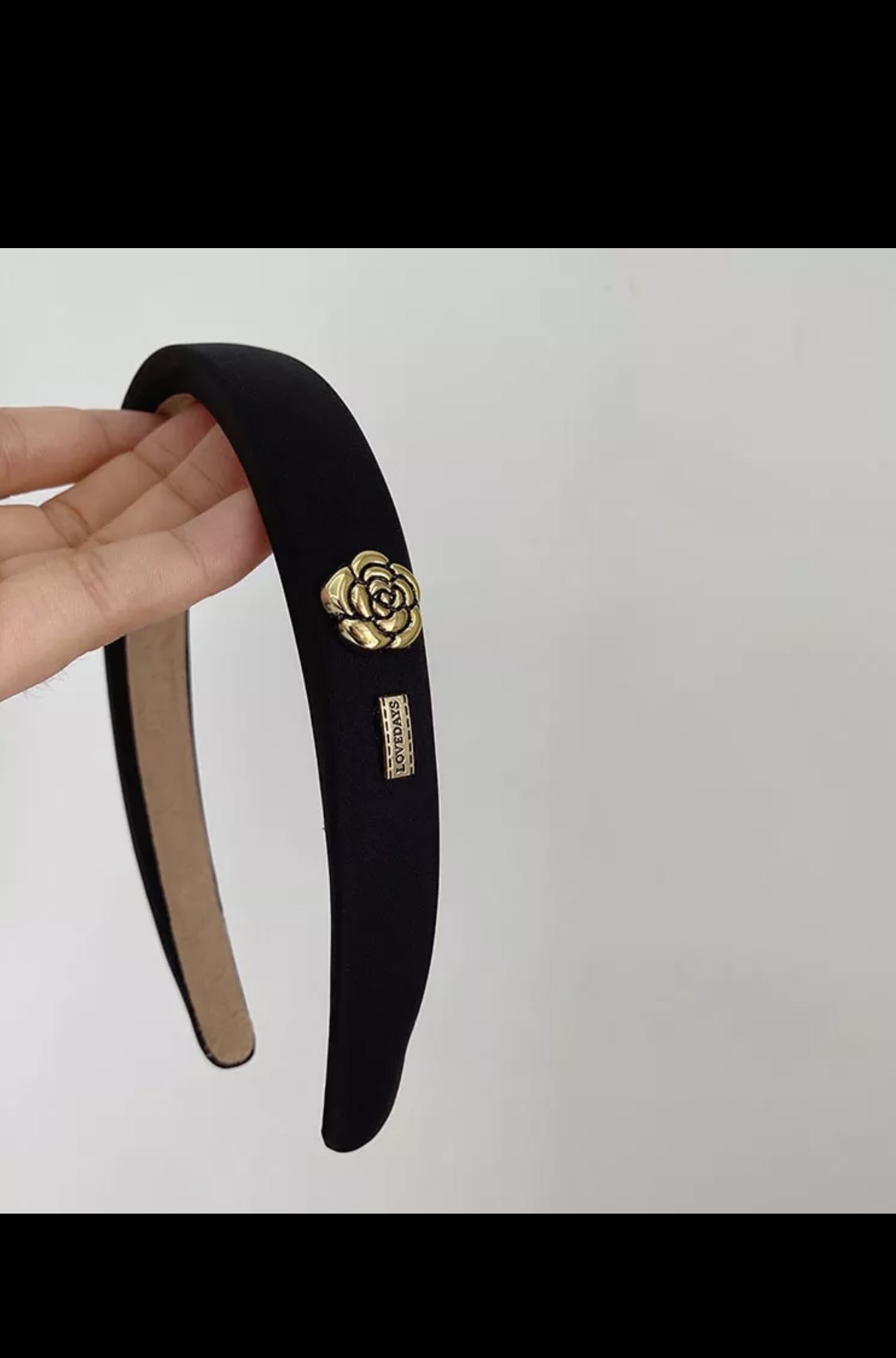 Băng đô cài tóc đính charm hoa EllyClothing