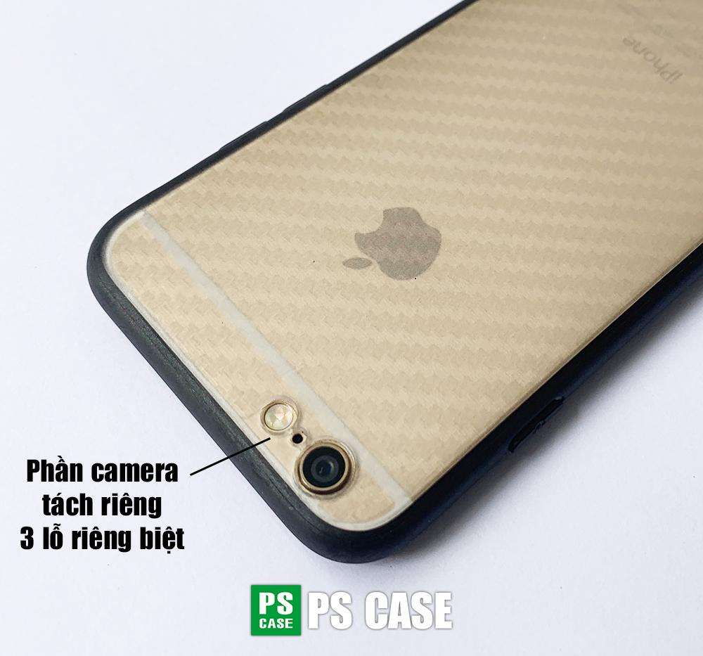 Ốp lưng iPhone 6 Plus, iPhone 6s Plus, viền dẻo đen cao cấp - PS Case phân phối