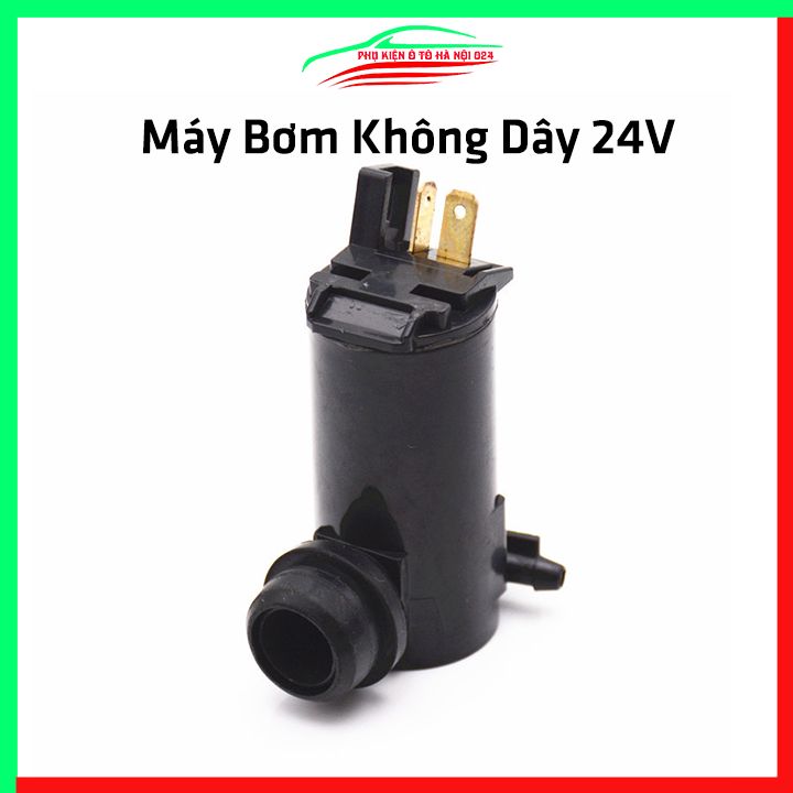 Máy bơm nước rửa kính xe ô tô 24VDC có dây / không dây