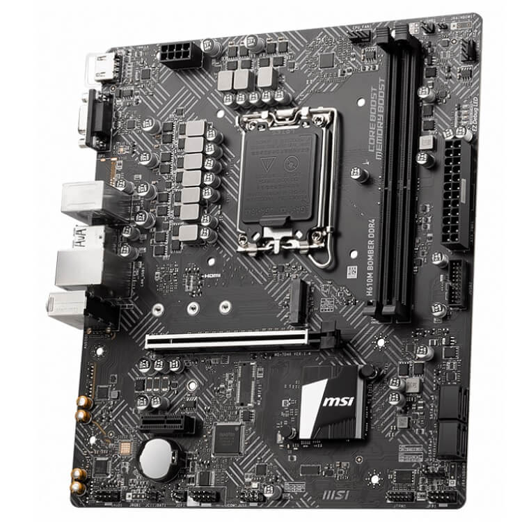 MSI h610m DDR4 bomber mainboard-genuine
