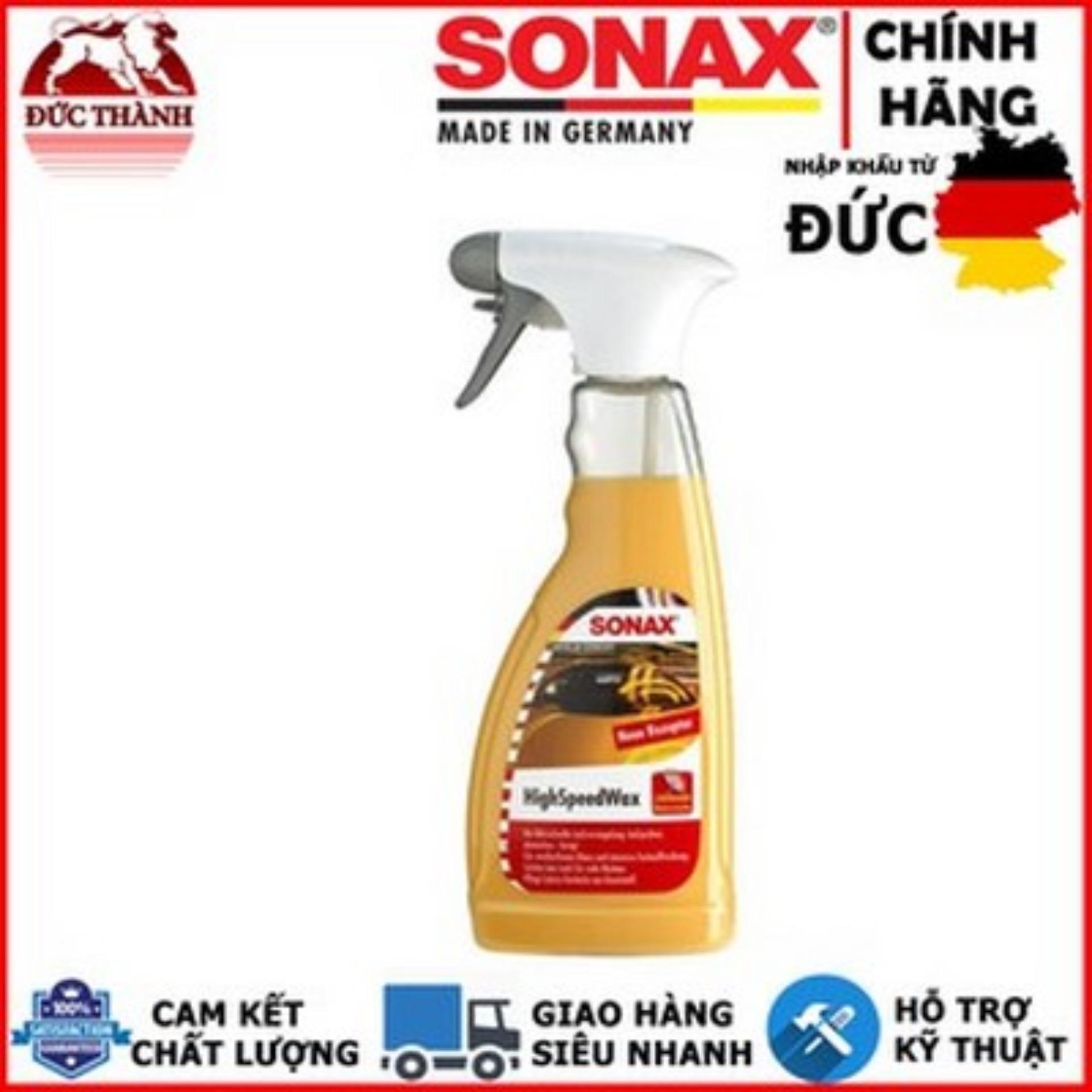 Chai xịt đánh bóng nhanh Sonax High Speed Wax 288200 500ml