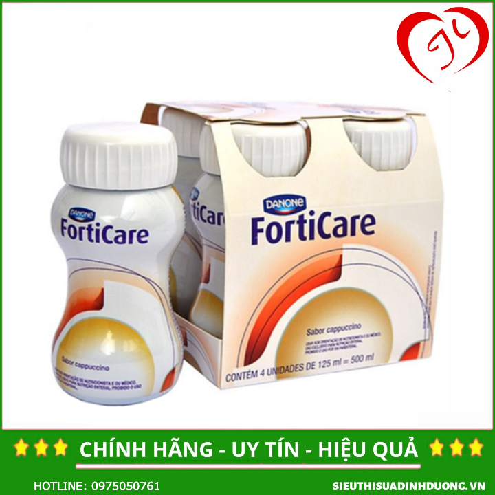 Combo 6 lốc sữa Nutricia Foticare FORTICARE 1 lốc
