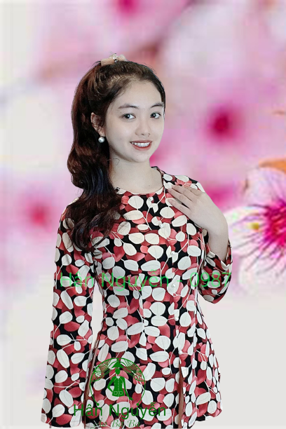 B.a26 - áo bà ba lụa mango lá