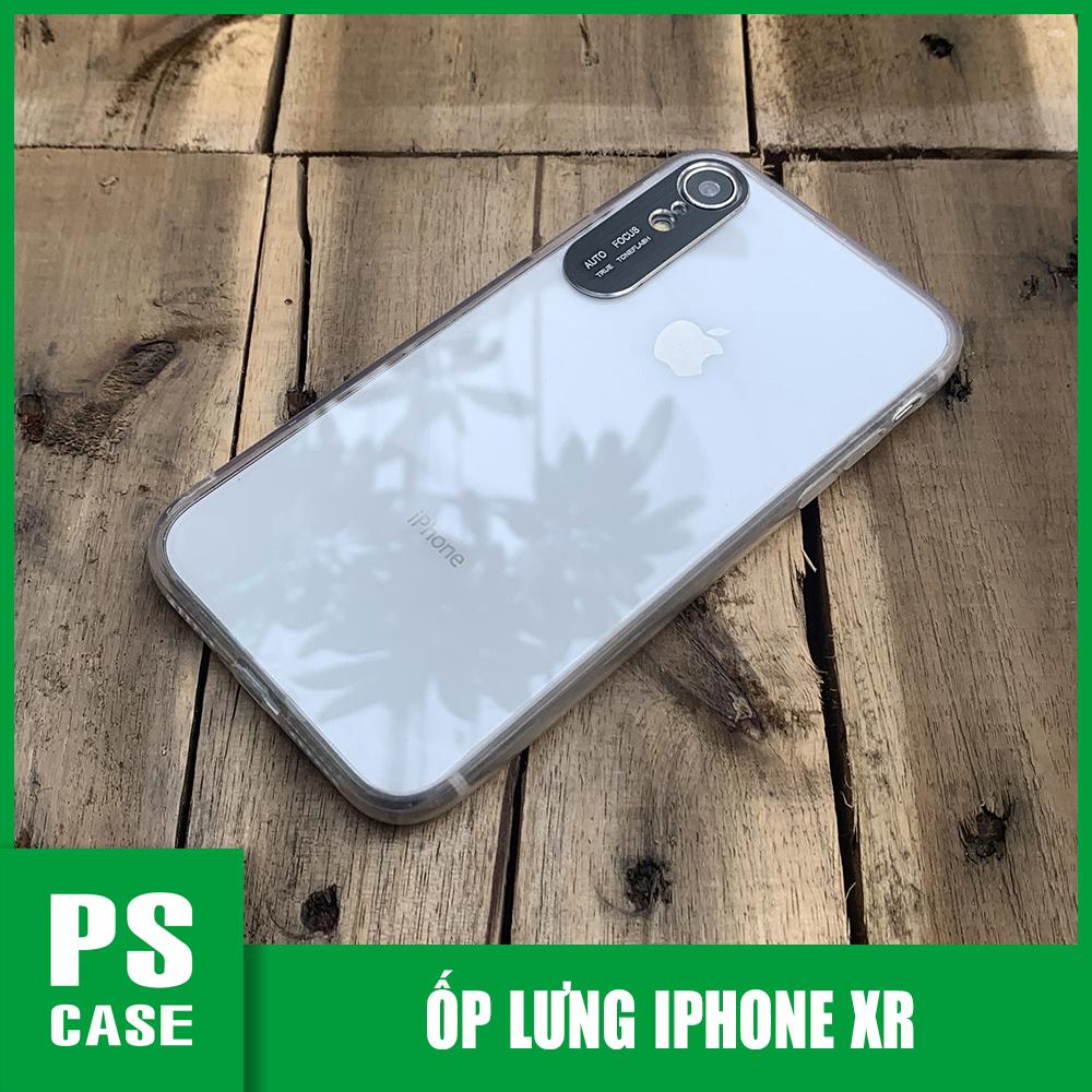 Ốp lưng bảo vệ camera dành cho iPhone XR - màu đen - PS Case Phân Phối