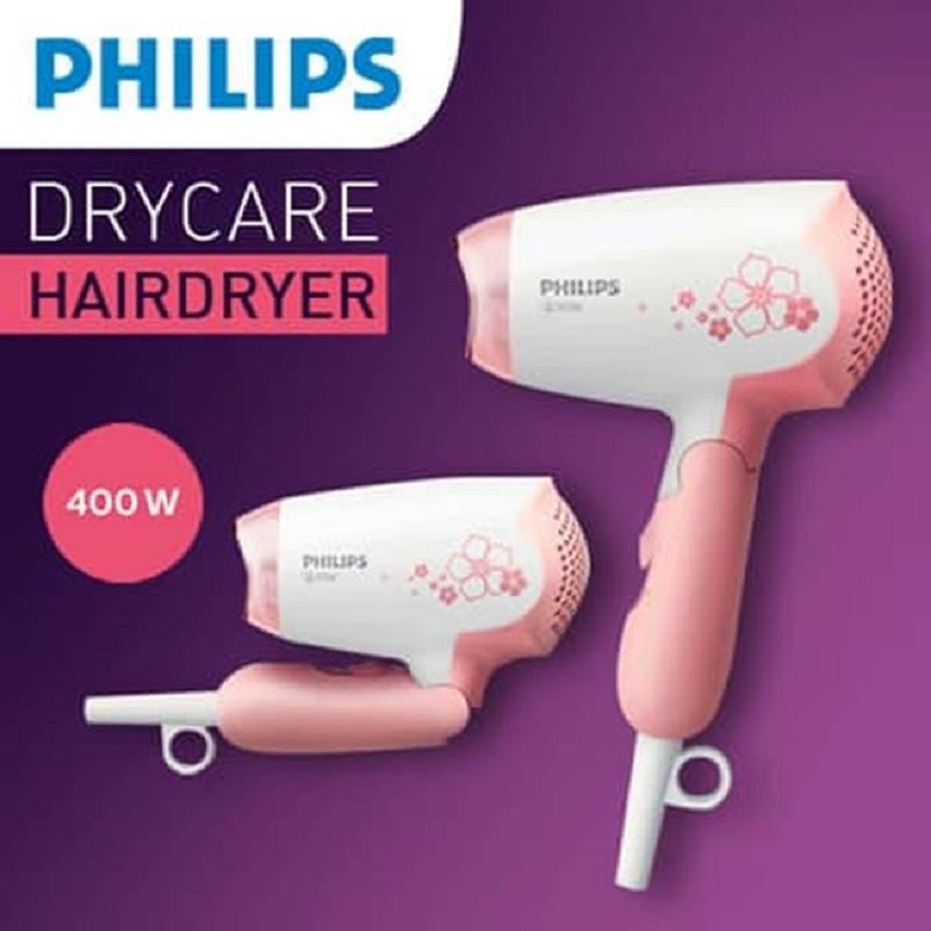[HCM]Máy sấy tóc mini cao cấp Philips HP8108 (hồng)