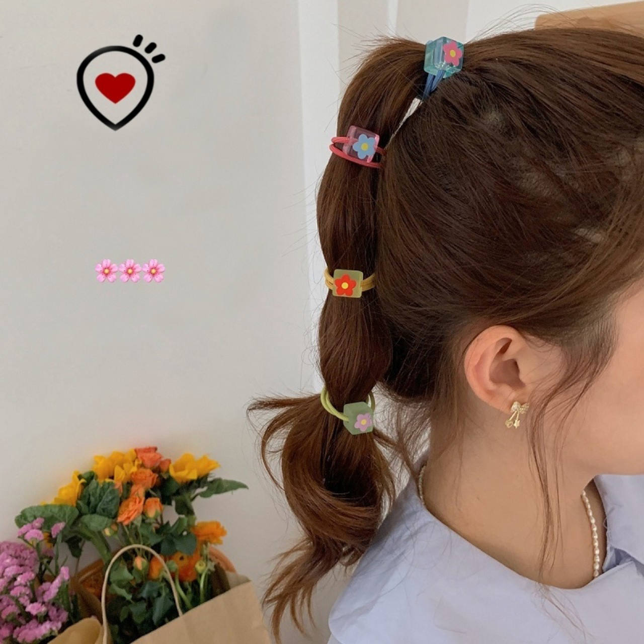 CỘT TÓC XÍ NGẦU HOA