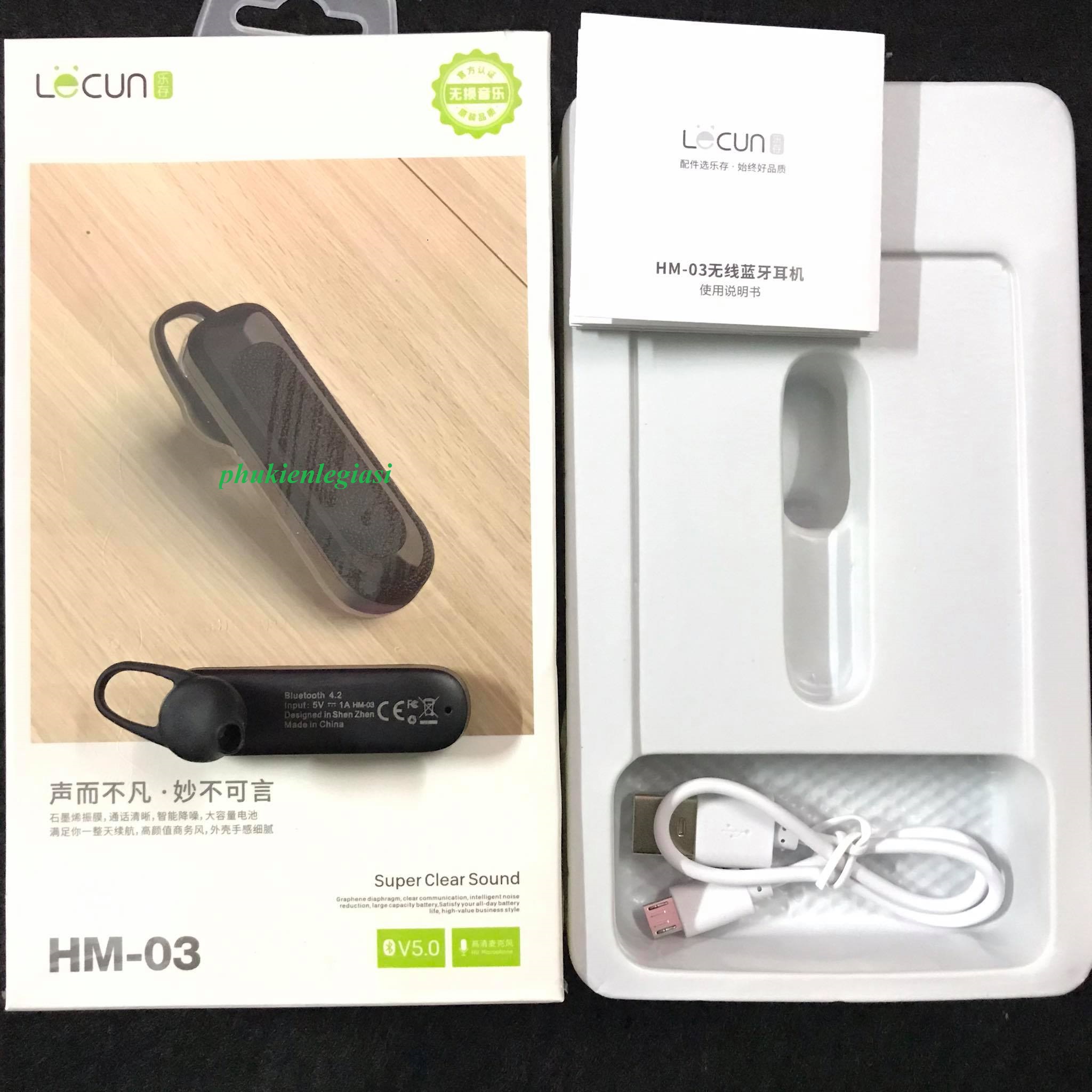XÃ HÀNG THANH LÝ (Loại tốt)Tai nghe Bluetooth Lecun S200 HM03
