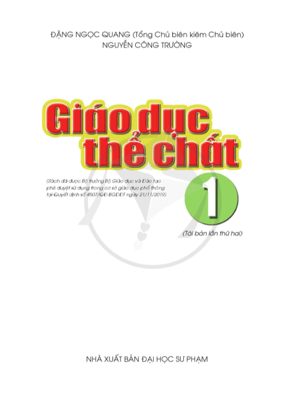 Giáo Dục Thể Chất 1 - Cánh Diều