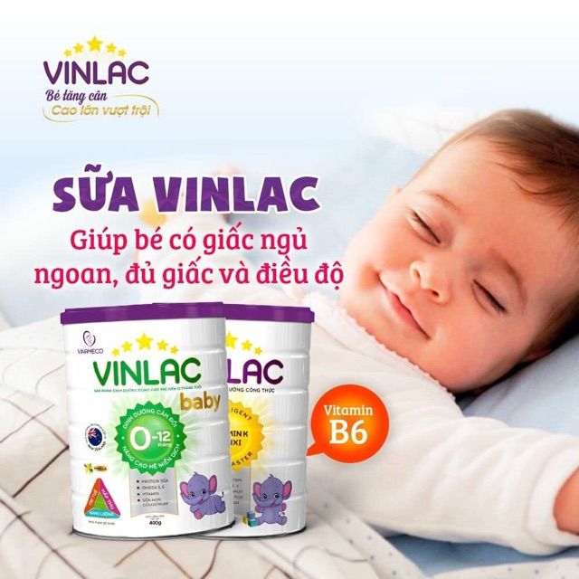 Sữa Vinlac baby 900g