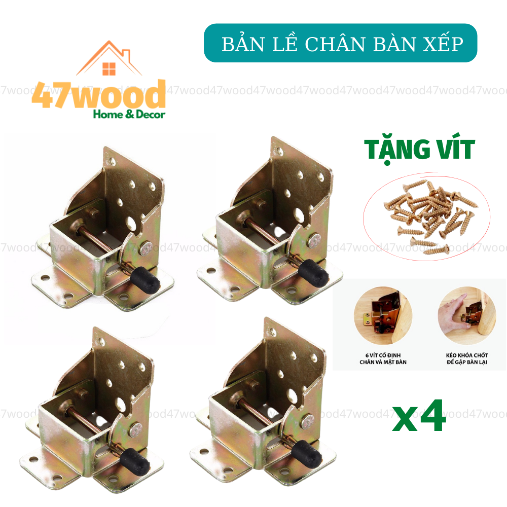 Bàn gấp chân sắt gỗ tự nhiên - Bàn chân gấp giá rẻ Hà Nội
