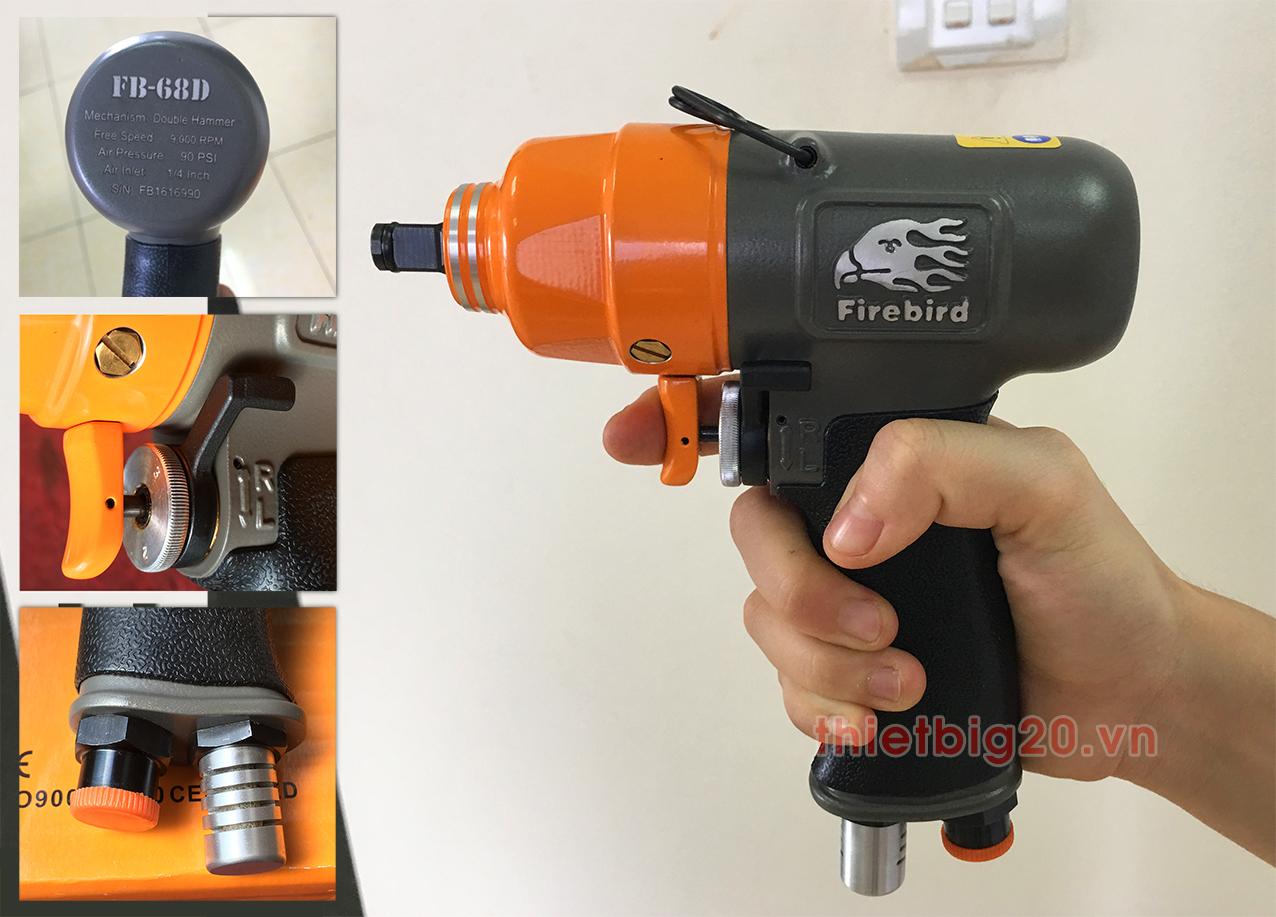 Thiết bị xiết bu lông Firebird FB-68D (3/8 ) FB-68D