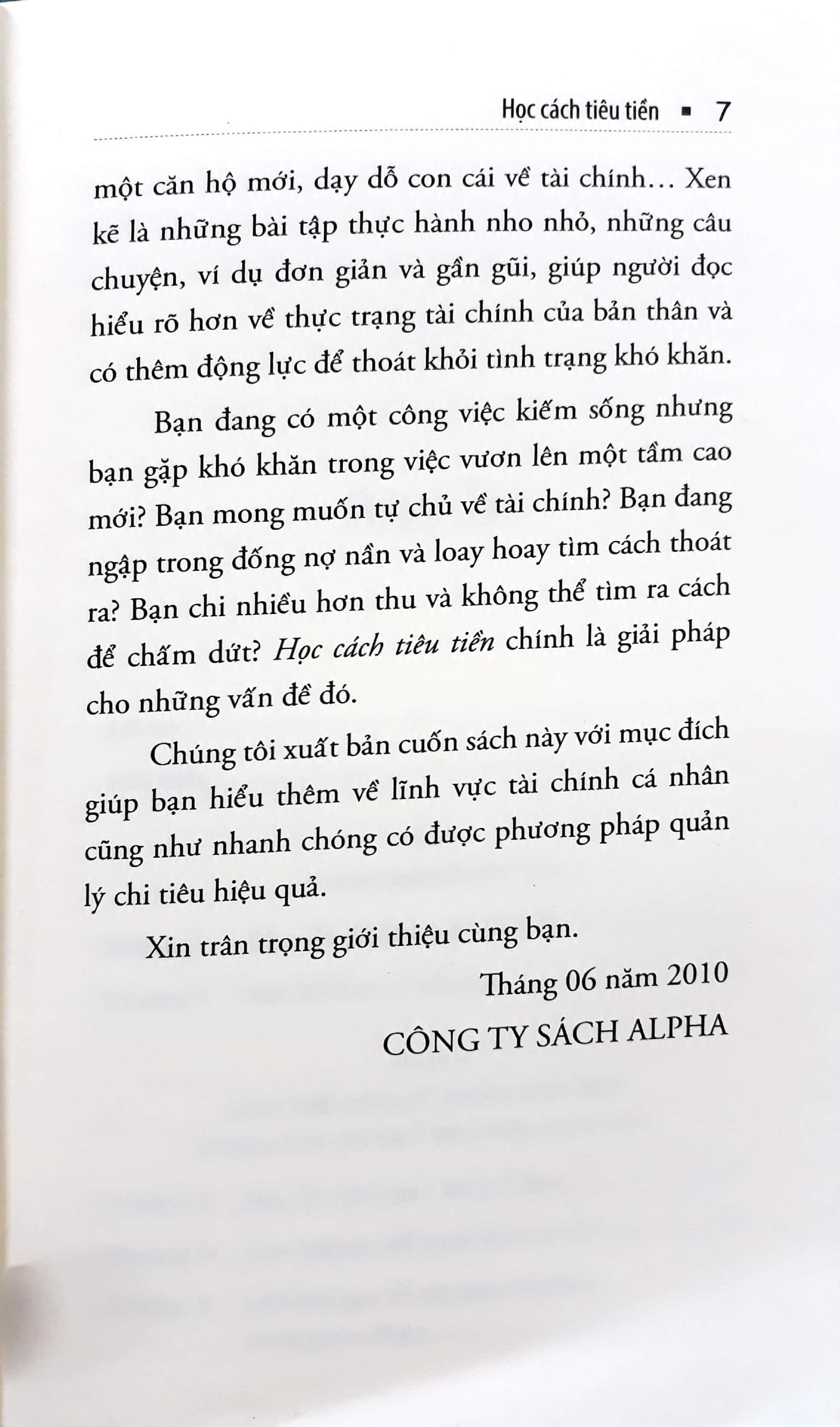 Sách - Học Cách Tiêu Tiền ( Tái Bản 2018)