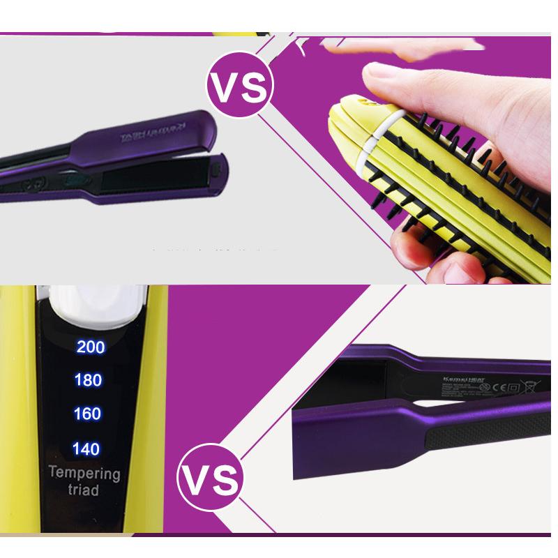 Máy uốn tóc 3 in 1 mức nhiệt KEMEI 6877