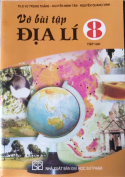 Vở bài tập địa lý lớp 8 tập 2 - quyển
