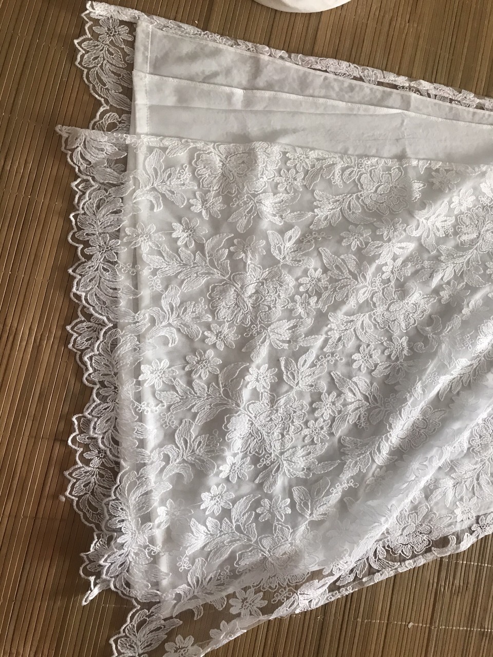 Áo dài ren 4 tà cao cấp cực sang (kèm ảnh thật)