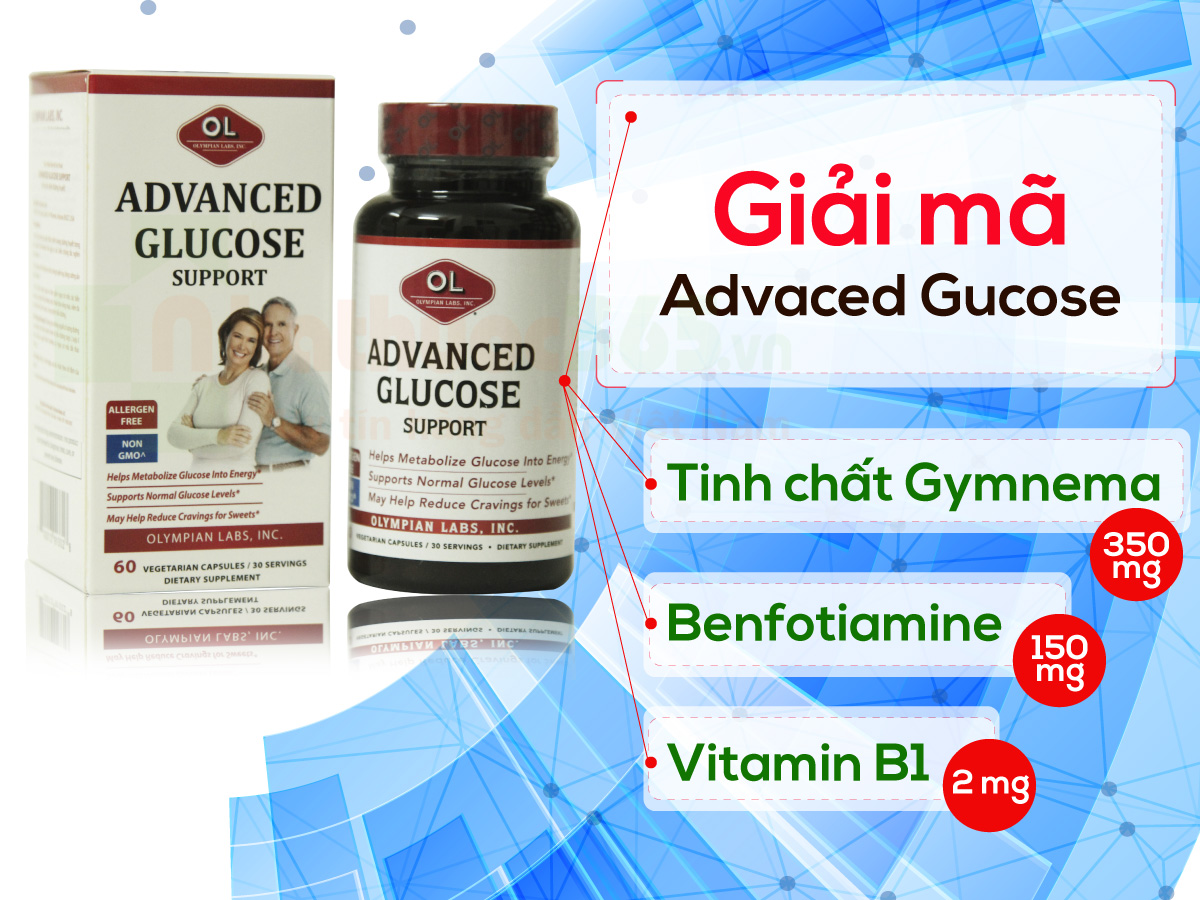 ADVANCED GLUCOSE SUPPORT – HỖ TRỢ ỔN ĐỊNH ĐƯỜNG HUYẾT