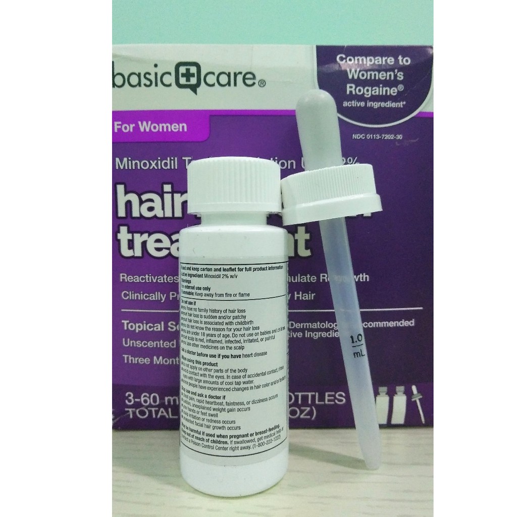 Dung Dịch Mọc Lông Mày , Mọc Tóc Minoxidil 2% Dành Cho Nữ
