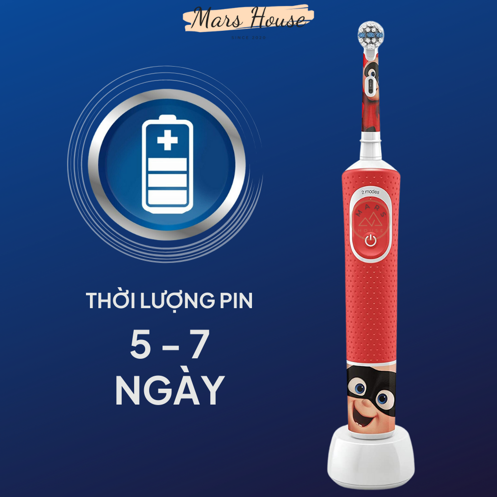 Bàn Chải Điện Oral-B Cho Trẻ Em