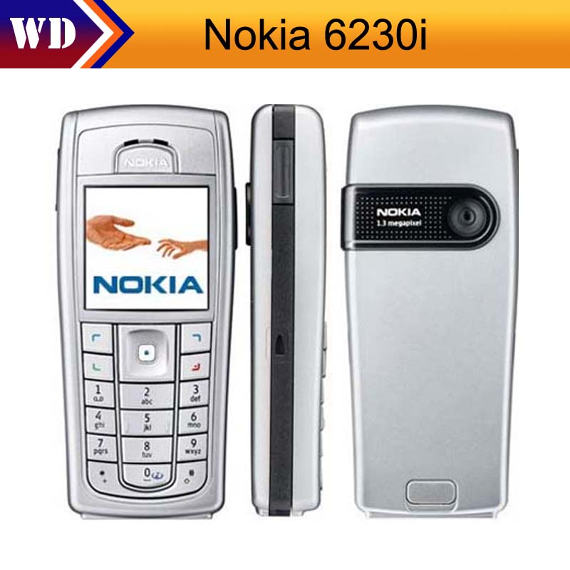 Điện thoại cổ Nokia 6230i (main zin, tặng thẻ nhớ + bảo hành 1 năm)