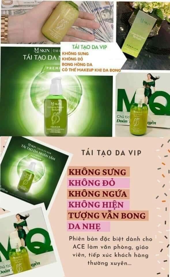 Thay Da Nhân Sâm Mq Skin[Chính Hãng]
