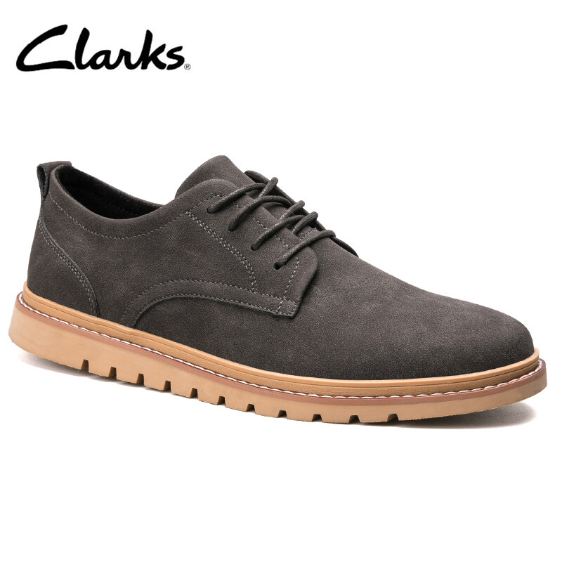 Giày Tây Da Lộn Nam Clarks - Durston Lace826