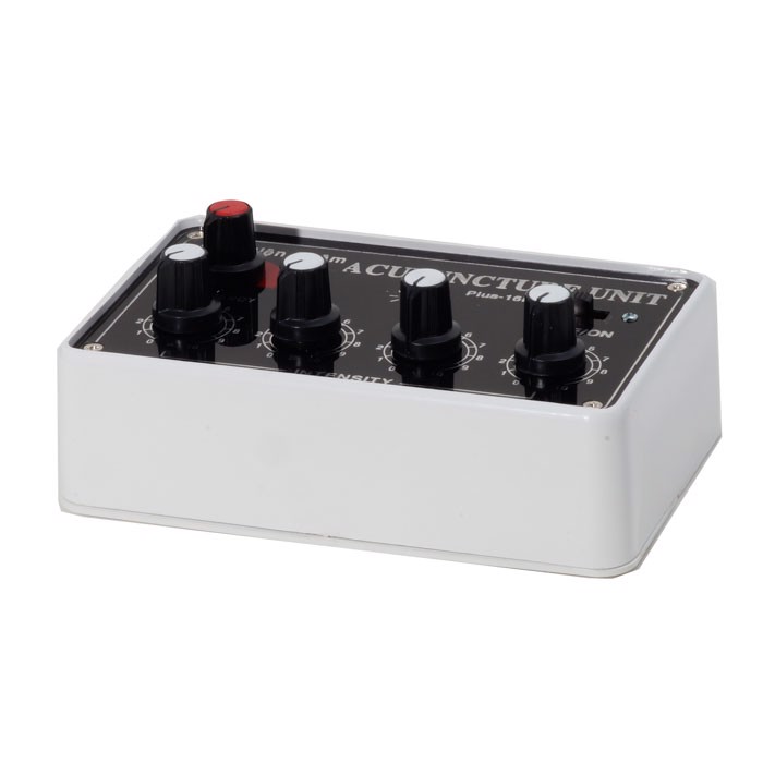 Máy châm cứu điện châm 16 kim 4 cọc tặng kèm 4 pin AA